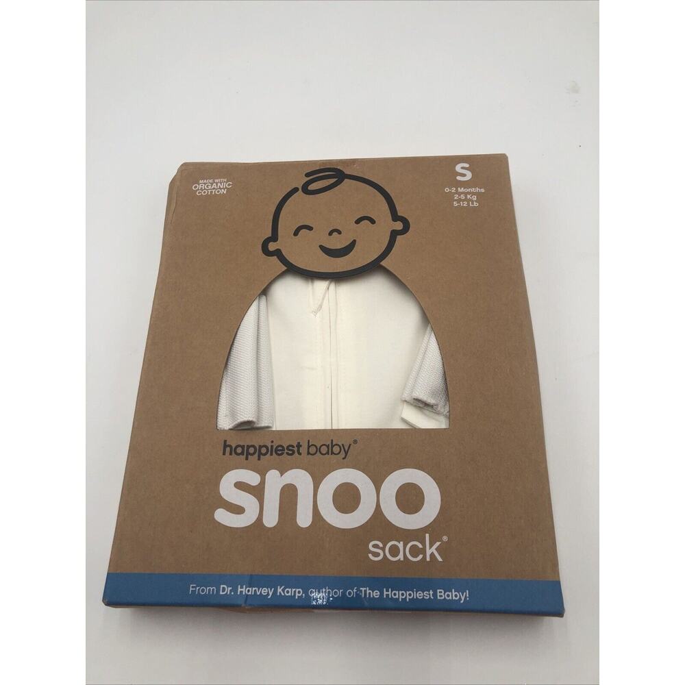 NEW Happiest Baby Snoo Sleep Sack Size Small 0-2 Months 05-12lbs